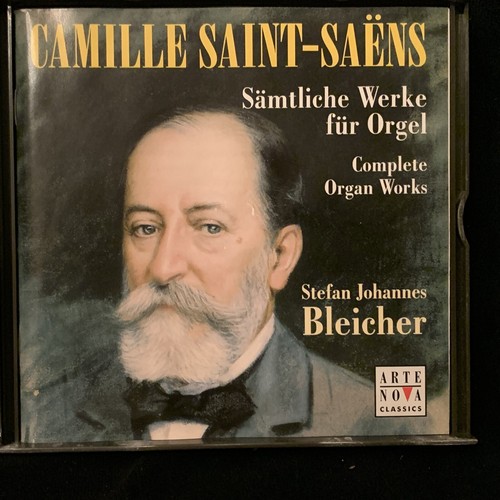 SAINT-SAENS Complete Organ Works - BLEICHER - ARTE NOVA 4CD BOX - Picture 3 of 7