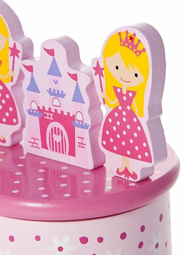 Mousehouse Gifts - Carillon musicale con principessa - rosa - Foto 2 di 3
