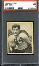 1948 Bowman #88 Ben Kish - PSA 7