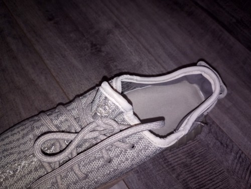 Adidas Yeezy Boost 350 V1 grigio Moonrock taglia 10 AQ2660 Yeazy YZY - Foto 7 di 8