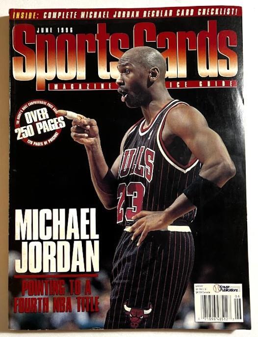 SPORTS CARDS MAGAZINE ~ 1996 Issue w/ Michael Jordan cover | eBay