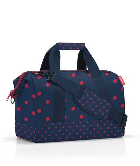 reisenthel allrounder M Reisetasche Sporttasche Tasche mixed dots red MS3075 reisenthel allrounder M Reisetasche Sporttasche Tasche mixed dots red MS3075