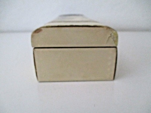 ANTIQUE TRINKET VANITY JEWELRY BOX Painted Scene Lacquerware Vtg AZ27 - Picture 9 of 12