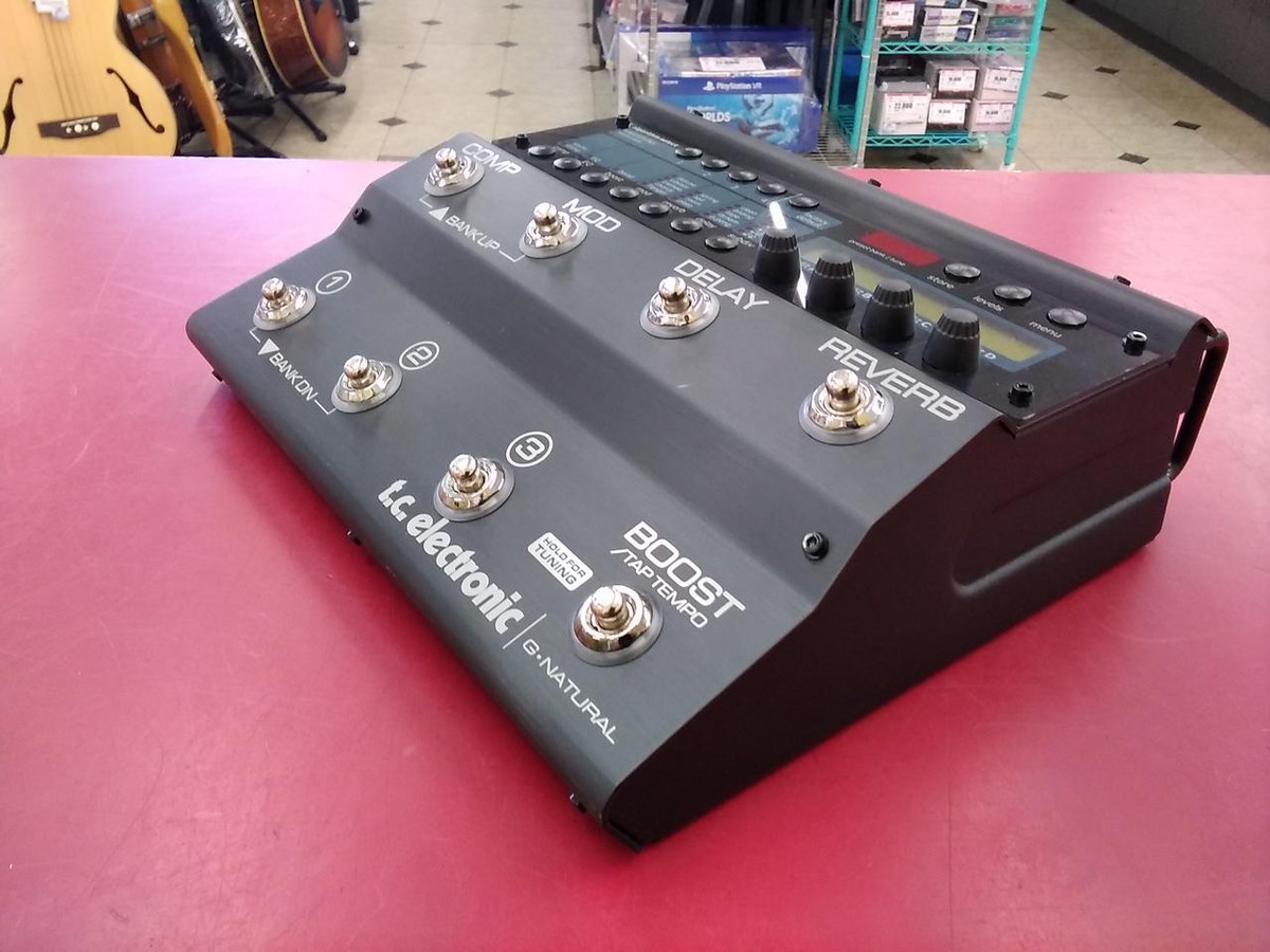TC ELECTRONIC G-NATURAL | Guitar Multi Effects Processor Pre