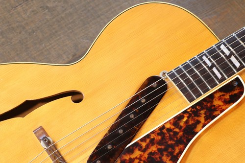 Vintage! 1940 Gibson ES-300 Hollowbody Electric Guitar Natural + OHSC - Picture 7 of 20