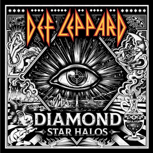 Def Leppard **Diamond Star Halos **NEW CLEAR INDIE ONLY RECORD LP VINYL - Picture 1 of 1