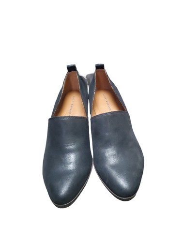 Women's Lucky Brand Morriah Leather Ankle Block Heel Bottie Black Size 8.5 NWOB - Picture 4 of 6