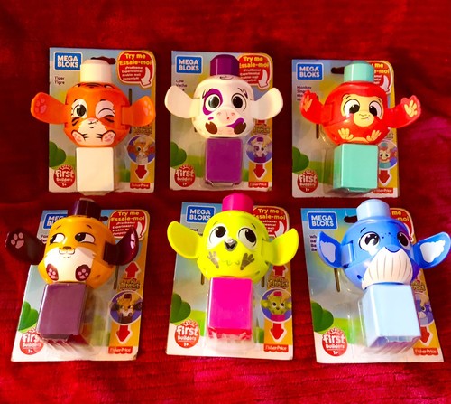 Mega Bloks First Builders Peek A Blocks BALLENA, precio pescador, coleccionable, NUEVO - Imagen 9 de 12