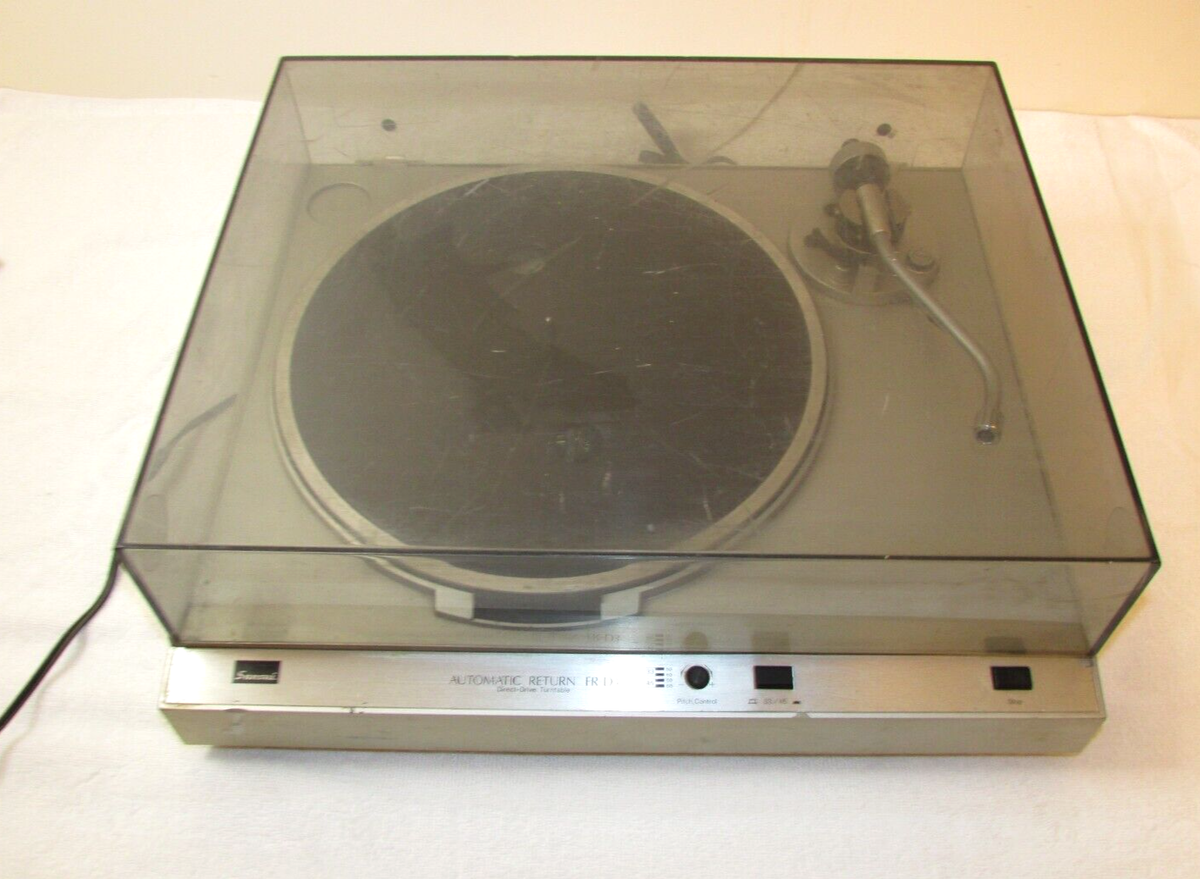 VINTAGE SANSUI FR - D3 TURNTABLE- Parts or Repair | eBay