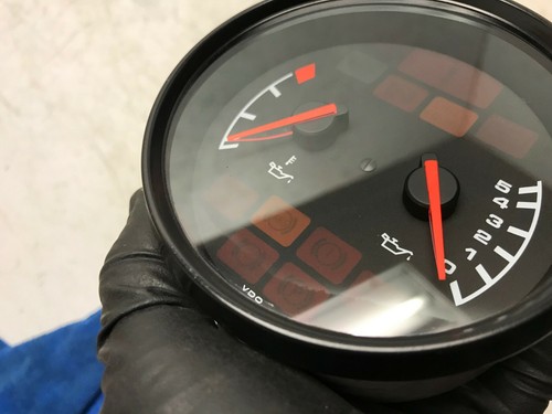 95-98 Porsche 993 911 VDO OIL PRESSURE TEMPERATURE IDIOT LIGHT GAUGE 99364110300 - Picture 7 of 7