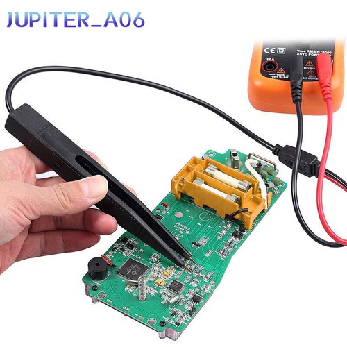 Kit universal de plomo de prueba multímetro con clip de cocodrilo enchufe de plátano eléctrico - Imagen 8 de 12