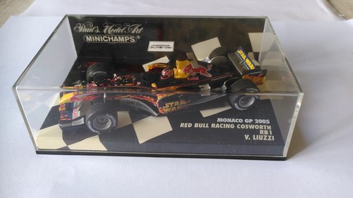Minichamps 1/43 Vitantonio Liuzzi Red Bull RB1 Monaco GP 2005 Star Wars Livery - Foto 2 di 10