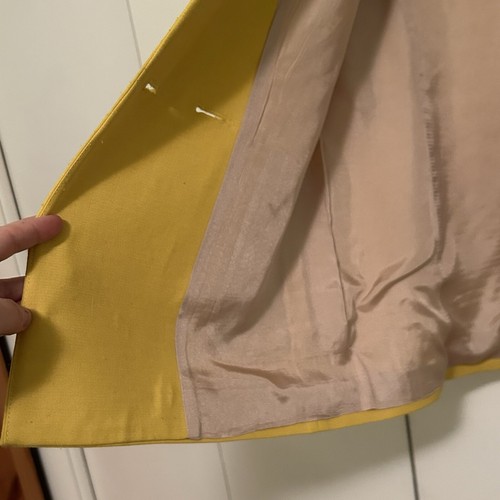 Chaqueta Blazer Topshop Boyfriend Doble Pecho Amarilla Mujer’s Talla 10 - Imagen 12 de 20