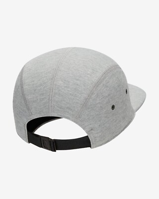 Nike Fly Unstructured Tech Fleece Adjustable Hat Cap Gray Size M/L