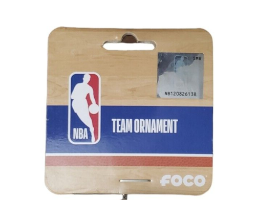 San Antonio Spurs NBA FOCO Árbol de Navidad Remolque Camper Equipo Ornamento Negro - Imagen 5 de 8