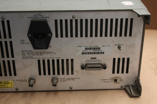 HP Hewlett Packard Keysight 54503A 4 Channel 500 MHZ Digitizing Oscilloscope - Picture 5 of 6