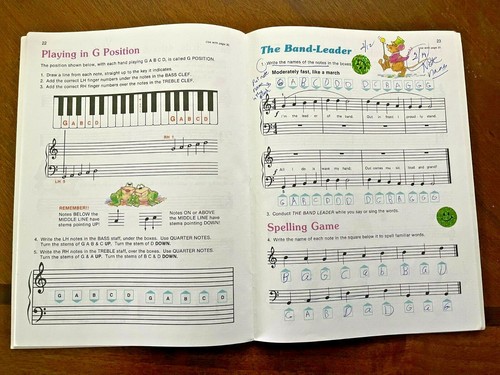Prep Course for the Young Beginner - Theory Book Level B - Alfred Music 1988 - Picture 3 of 4