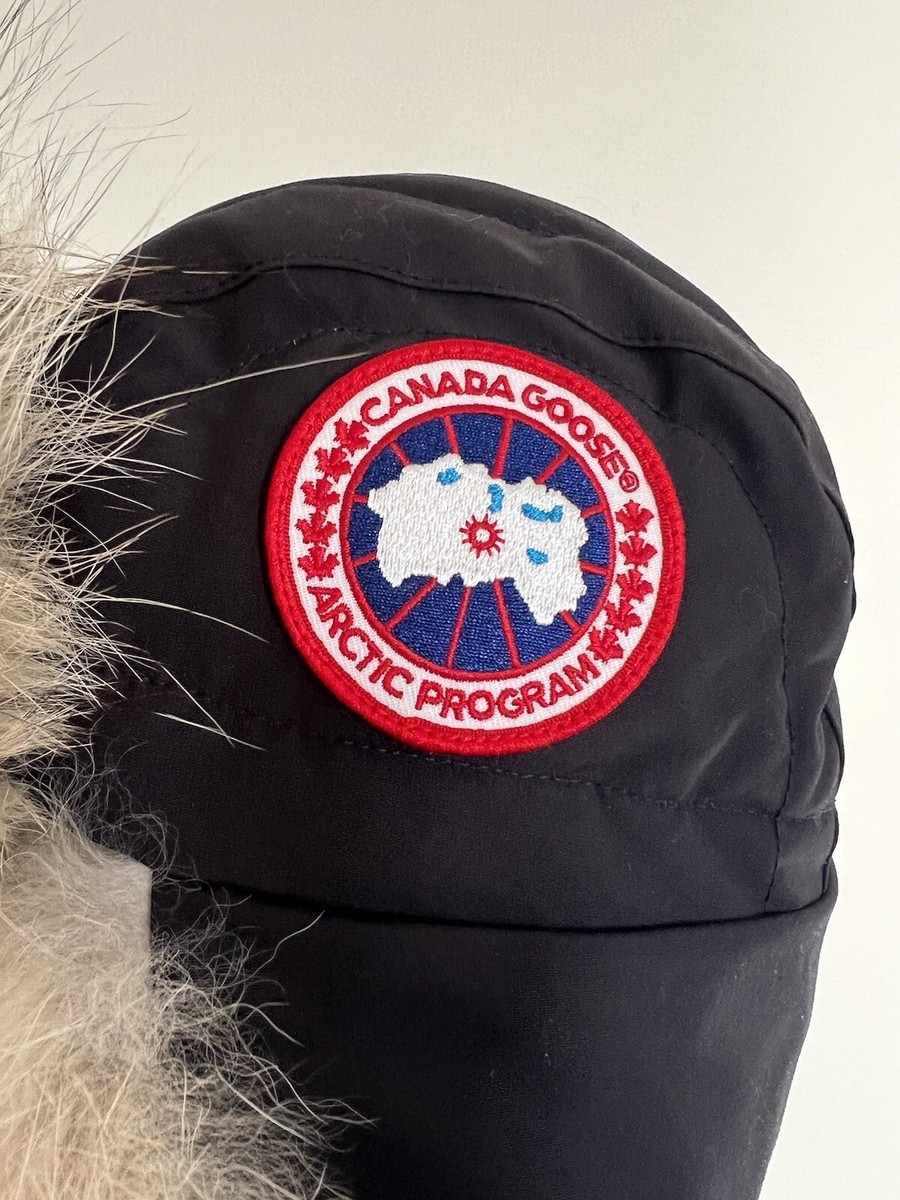 Men's Aviator Hat Canada Goose Real Fur Unisex | eBay