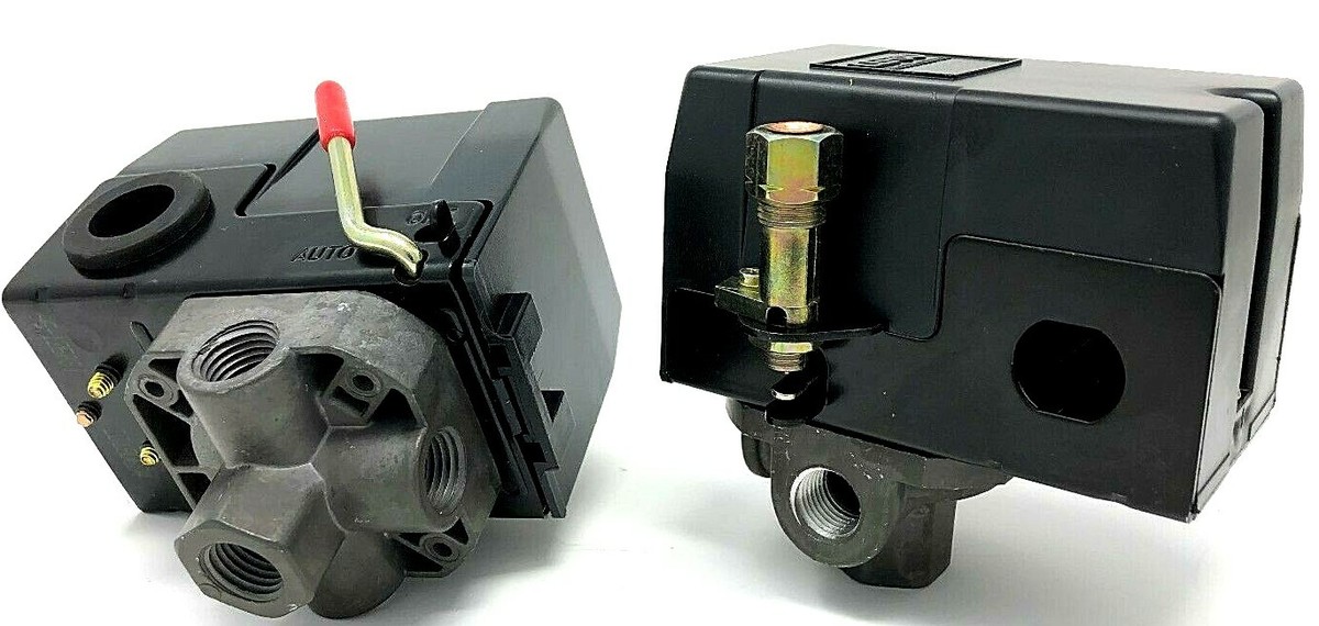 Husky E100957 Pressure Switch 120 Volt 95-125 PSI 4 Port
