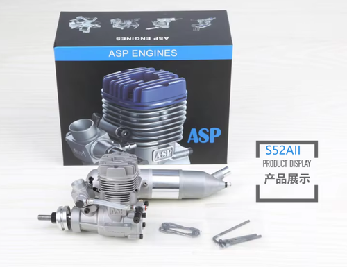 ASP AP09A ap06 40 46 52 61 108 FS52AR 2-Stroke Glow Nitro Engine For RC Airplane - Picture 14 of 28