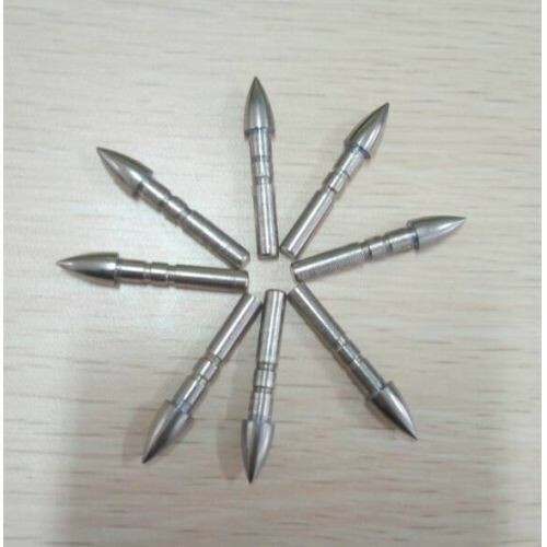 20pcs Arrow Heads Target Point OD 4mm Stainless Steel for Carbon Arrow Hunting - Picture 2 of 5