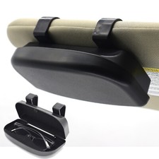 Auto Sonnenblende Halter Innen Sonnenbrillen Aufbewahrungskoffer Brillenhalter !