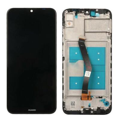 Huawei Y6 2019 LCD Display Touchscreen Bildschirm Rahmen Schwarz