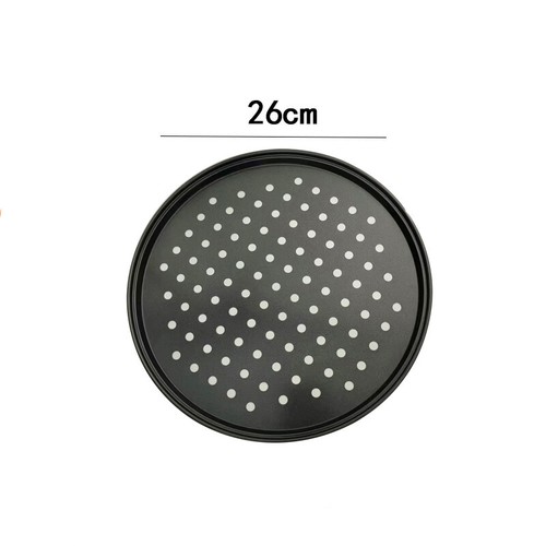 Pizza Tray Non-Stick 24/26/28/32CM Round Pizza Pan with Holes Baking Oven Tray - Picture 12 of 14