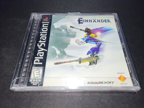 Einhander Squaresoft Sony Playstation 1 PS1 COMO NUEVO estado COMPLETO+protector! - Imagen 4 de 4