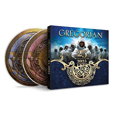 Gregorian - 25 / 2025 Ltd. Digipak/ Pop/ Classical/ Folk/ World/ Country # 2-CD