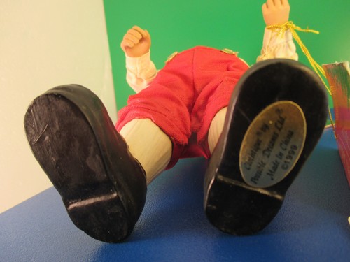 Possible Dreams Clothtique Realistic 8 in. Standing Santa Claus Christmas Figure - Picture 9 of 10