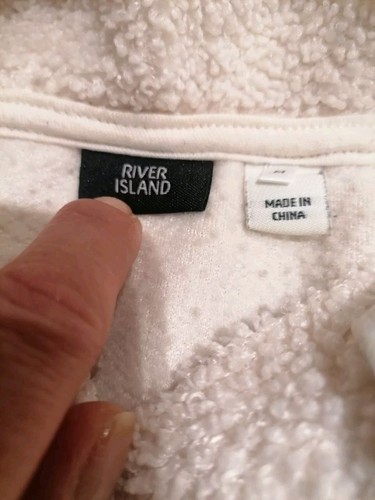 ⭐River Island Teddy Material 2 PCE Women's Jogger Set/ Size UK M *VGC* - Picture 8 of 13