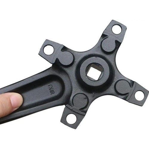 NEW Durable MTB Crank Arm Set 104 BCD Square Taper Mountain Bike Crankset 152mm - Picture 5 of 21