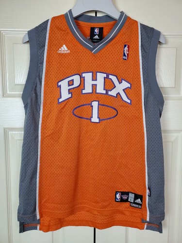 Women's Large Adidas NBA Authentics Phoenix Suns #1 Amar'e Stoudemire Jersey - Picture 2 of 12