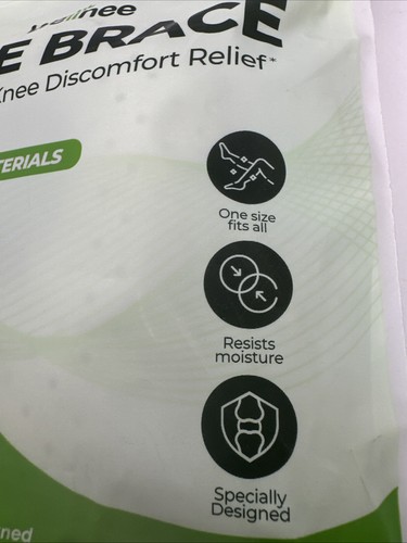 Wellnee Knee Brace For All Day Knee Discomfort Relief. One Size Fits All - Picture 3 of 3