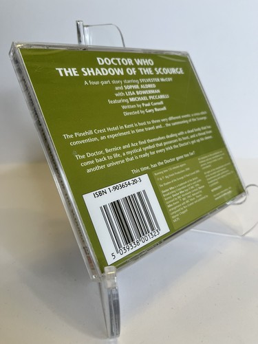 Doctor Who - The Shadow Of The Scourge - Big Finish #13 NEW SEALED OOP - Imagen 2 de 2