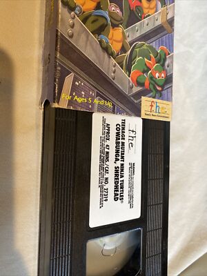 Teenage Mutant Ninja Turtles, Cowabunga, Shredhead (VHS) fhe