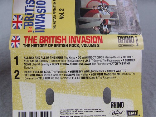 The British Invasion The History of British Rock Complete Volumes 1-9 Cassettes - Picture 8 of 15