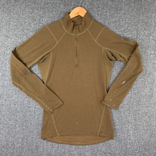 Beyond Clothing Systems Shirt  Men Medium Brown Compression Pullover Base Layer