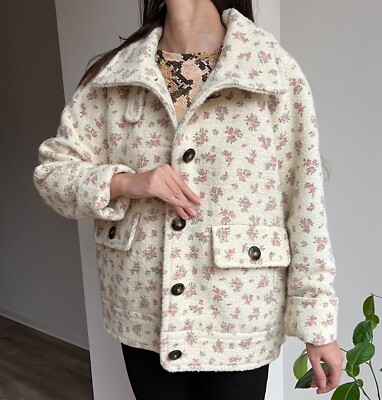 【季節はずれ特価】仏SEZANE もこもこ花スウェット 季節はずれ特価】仏SEZANE もこもこ花スウェット