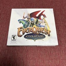 EverQuest Evolution CD PC Game, 3 disc set  (CD 2003 Sony) 