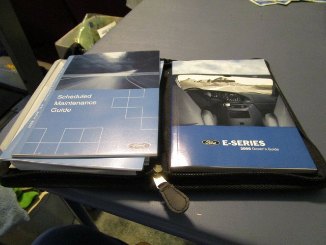 2006 FORD ECONOLINE VAN E SERIES OWNERS MANUAL SET STILL FACTORY SEALED