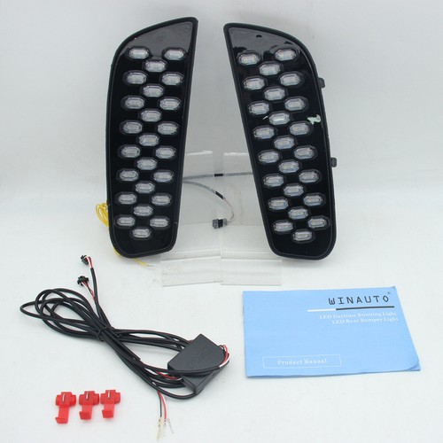 For 2023 Mazda CX-50 2Pcs Bumper Fog Lamp Driving DRL Daytime Running Lights - Foto 3 di 6
