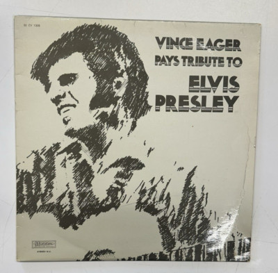 LP - Vince Eager   Pays Tribute To Elvis Presley