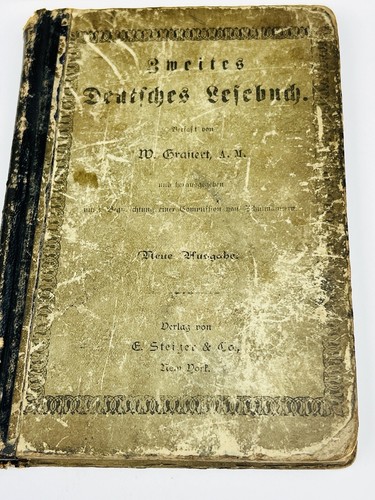 VTG 8 German Language Literature Books Learning & Stories German 1800's-1900's - Picture 12 of 24