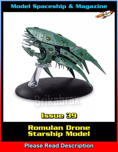 Eaglemoss Star Trek Starship Collection Issue 39: Romulan Drone Ship (NEW) - Picture 5 of 9