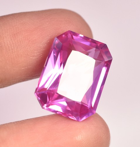 AAA Natural Flawless Ceylon Pink Sapphire Unheated Loose 22.10 Ct - Picture 6 of 6