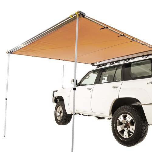 Adventure Kings 2x2.5m Car Side Awning 4WD UTE SUV + 4 Bar LED Camping Light Kit - Picture 2 of 12