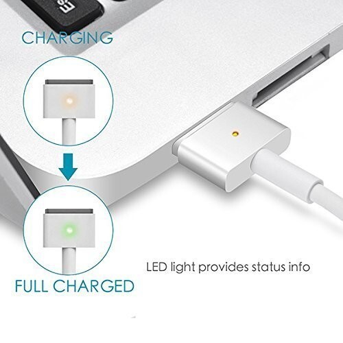 85W T-Tip Power Adapter Charger Macbook Pro 15 17'' 2012-2015 A1424 A1398Genuine - Picture 4 of 5