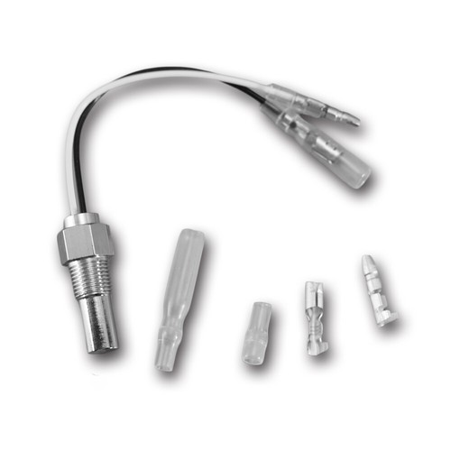 Medidor eléctrico de temperatura del agua MGS 52 mm 2-1/16" 40 ~ 140 °C LED blanco y ámbar - Imagen 8 de 11